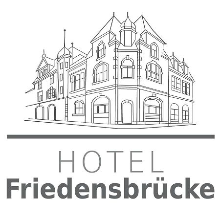 Hotel Friedensbruecke Greiz Buitenkant foto