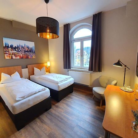 Hotel Friedensbruecke Greiz Buitenkant foto