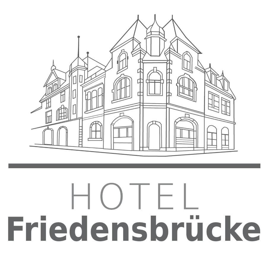 Hotel Friedensbruecke Greiz Buitenkant foto